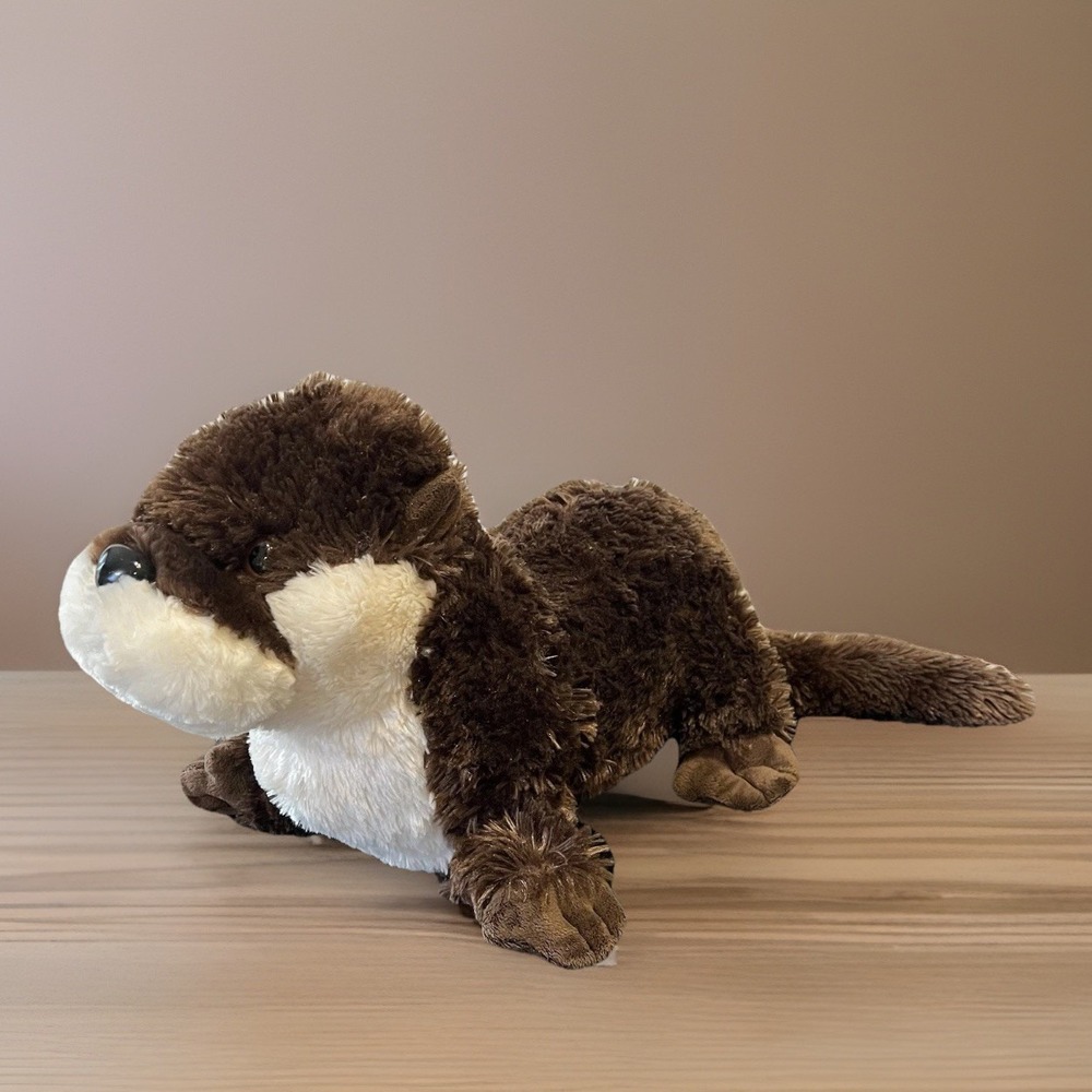 Adventure Planet RIVER OTTER Plush 24" LARGE Brown Realistic Stuffed Animal Toy